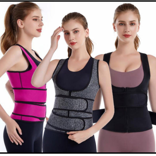 Amazon New Women's Zipper Body Shaping Corset Corset Body Shaping Body Shaping Body Shaping Body Shaping Body Shaping Waist Shaping Vest