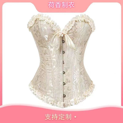 Spot Source Factory Bridal Dress Bottoming Fishbone Bra Tube Top Corset Waist Palace Shapewear Supply